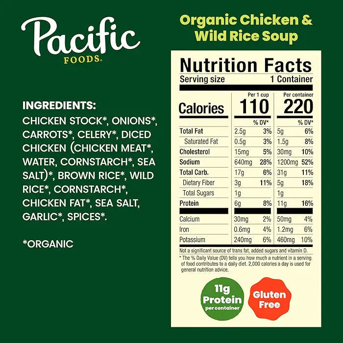 Organic Chicken Noodle Soup, Spicy God's Way Herbs