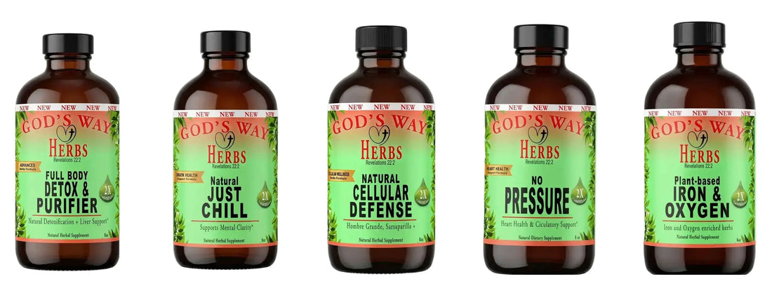 Dr. Sebi Wellness Package #3 (6 formulas)