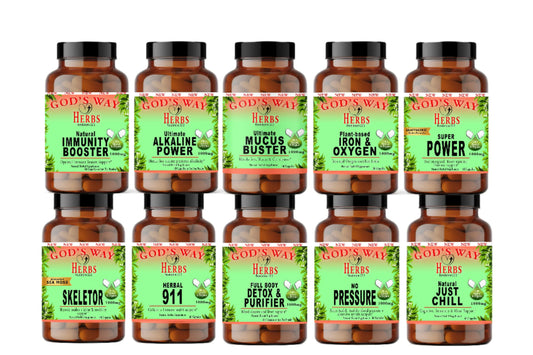 🌿 Herbal Supplements for Anything at God's Way Herbs
