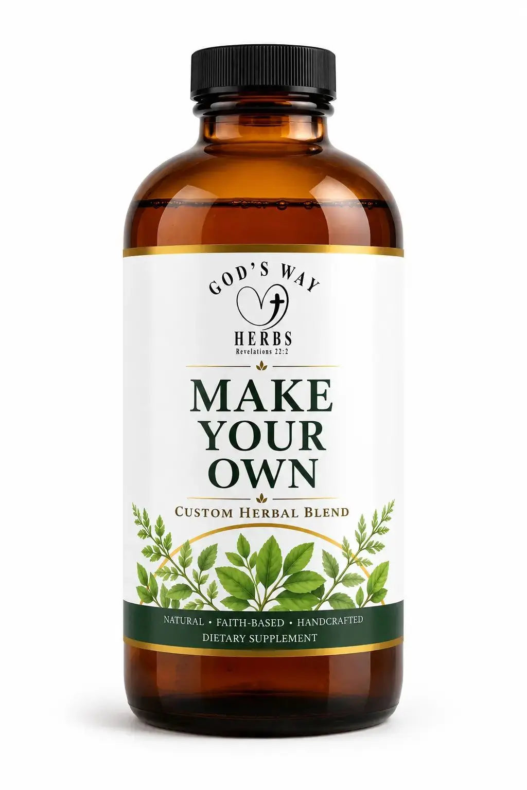 Make Your Own Herbal Supplement formula 