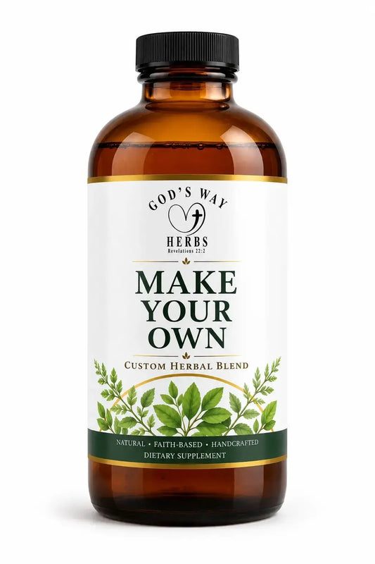Make Your Own Herbal Supplement formula 
