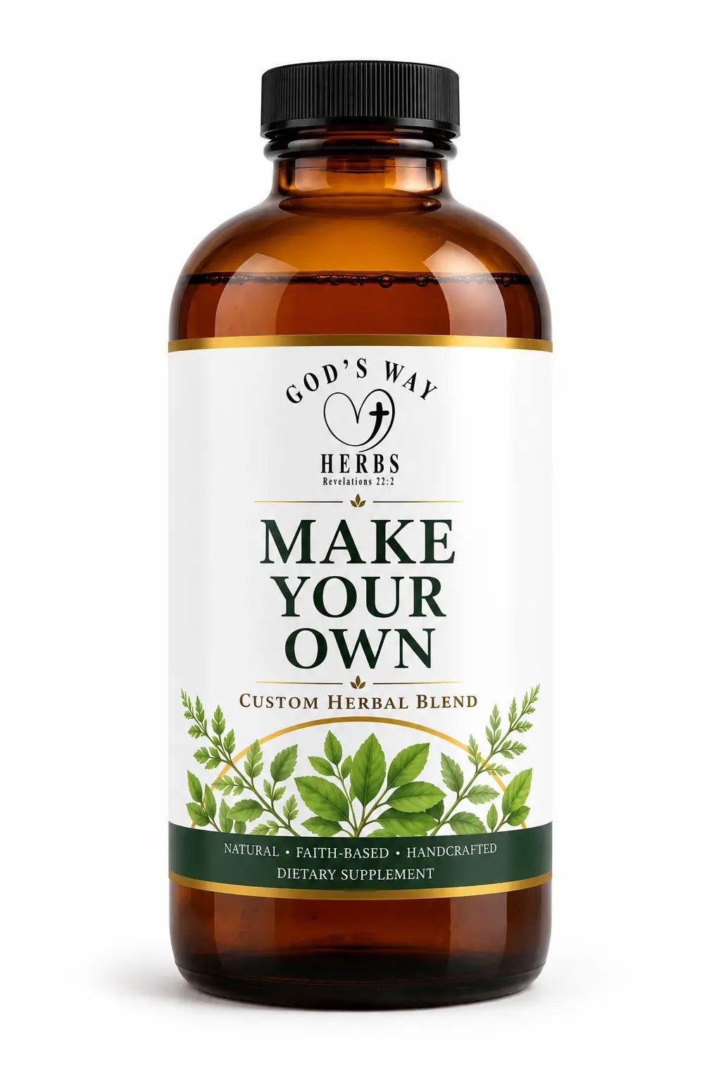 Make Your Own Herbal Supplement formula 
