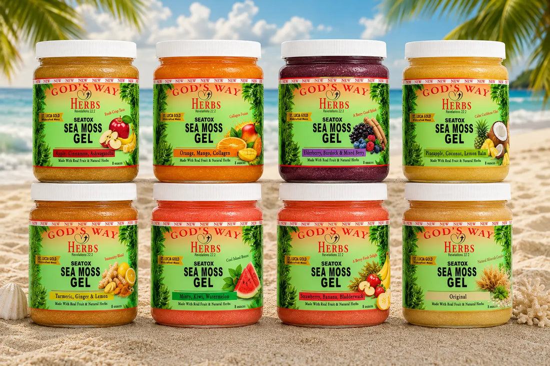 St. Lucia Gold Sea Moss Gel Benefits