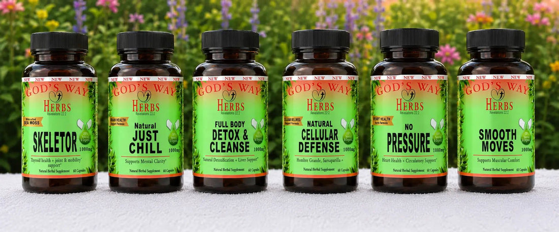 Dr. Sebi inspired Herbal Supplement products 