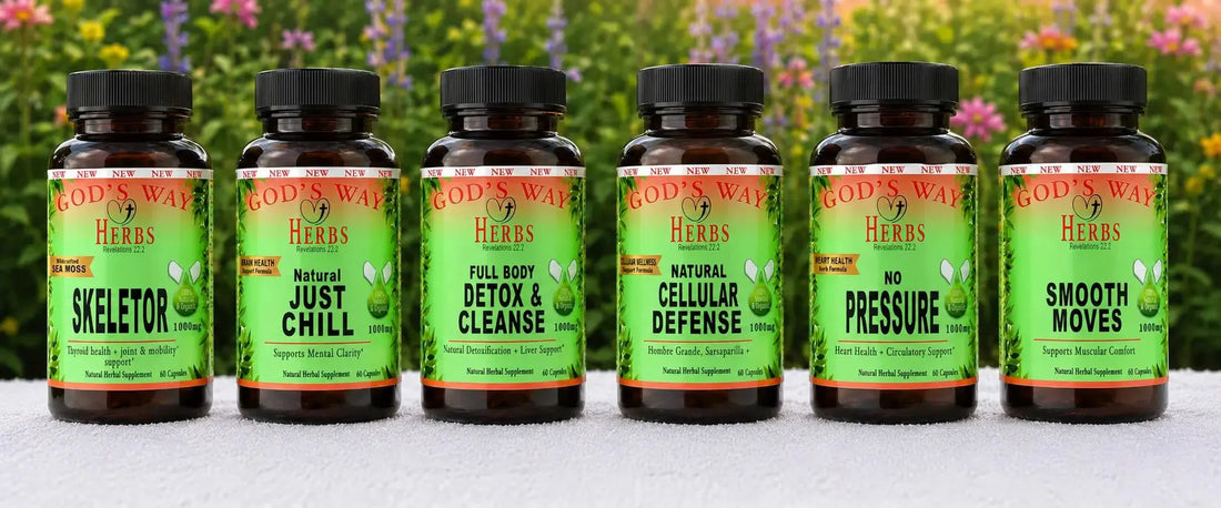 Dr. Sebi inspired Herbal Supplement products 