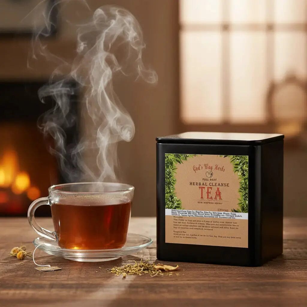 Herbal Teas, Tinctures and Liquid Supplement Formulas by God's Way Herbs
