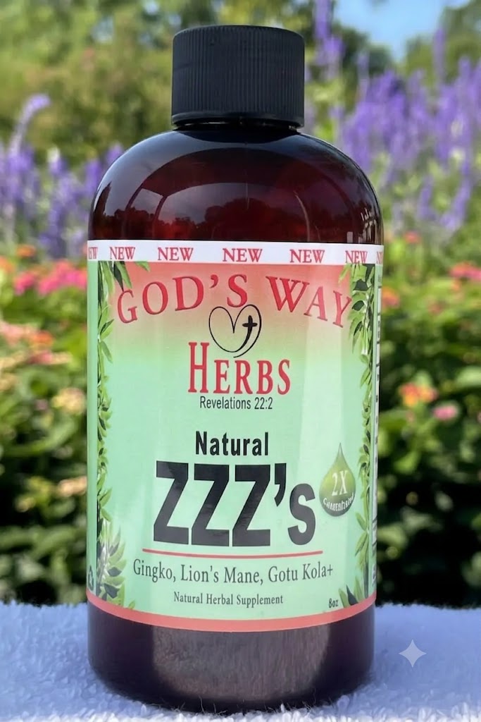 ZZZ's (Calming Herbal Tonic Blend) God's Way Herbs