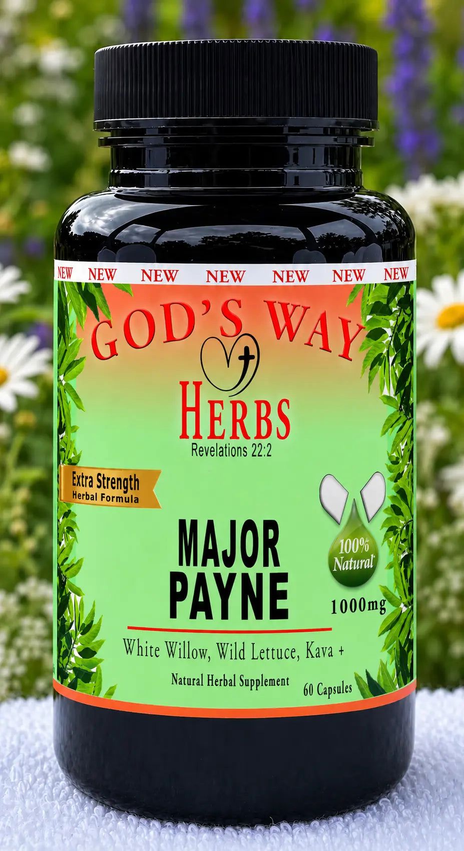 Major Payne Herbal Supplement 