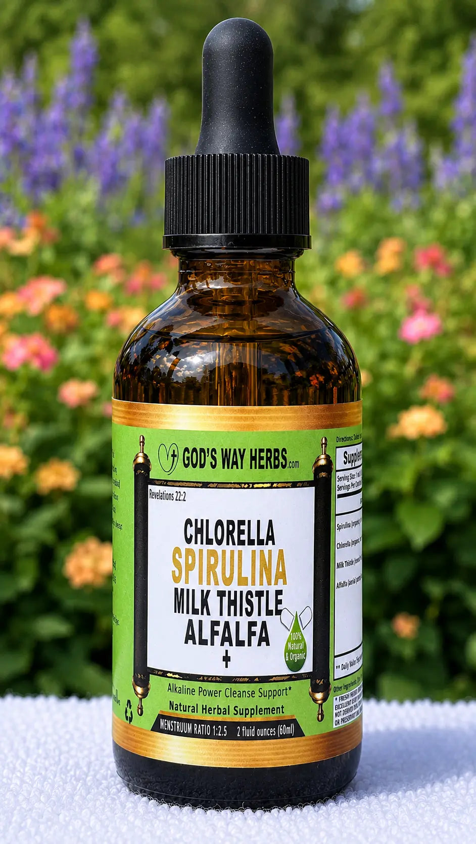 Alkaline Detox Supplement God's Way Herbs