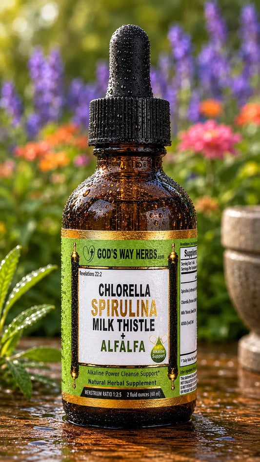 Alkaline Detox Supplement God's Way Herbs