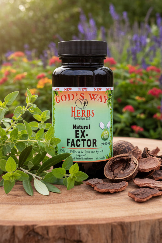 X-FACTOR (Viral Defense & Daily Immune Support Supplement) God's Way Herbs