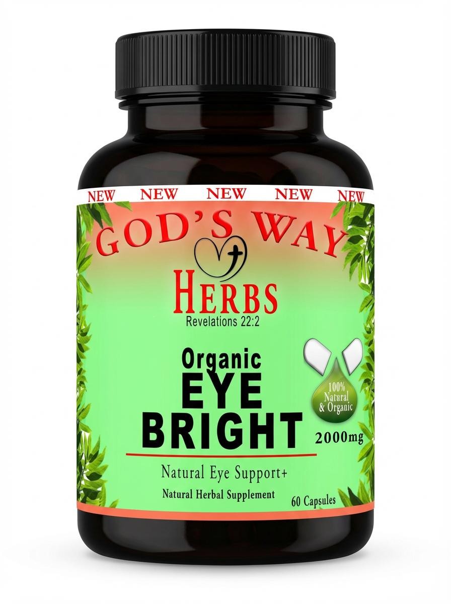 eyebright eye vision health support herbal supplement 60ct 