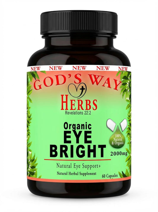 eyebright eye vision health support herbal supplement 60ct 