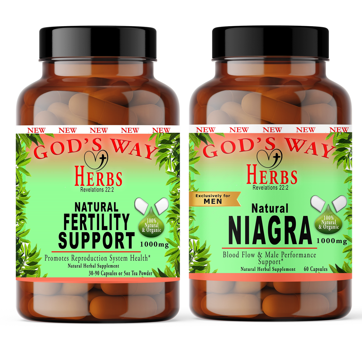 Girl Power Duo by God's Way Herbs