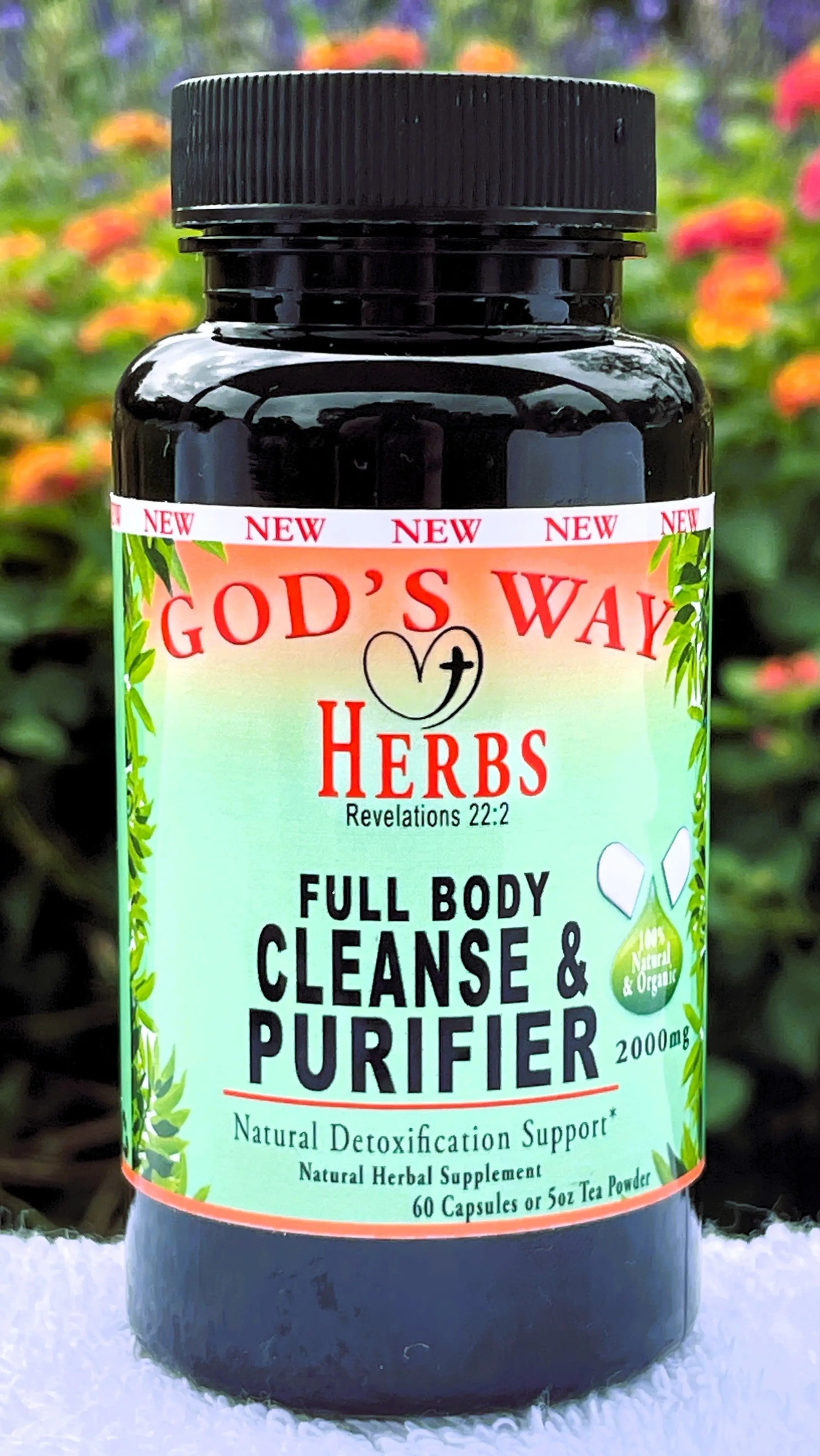Full Body Detox & Cleanse, Liver Support Supplement