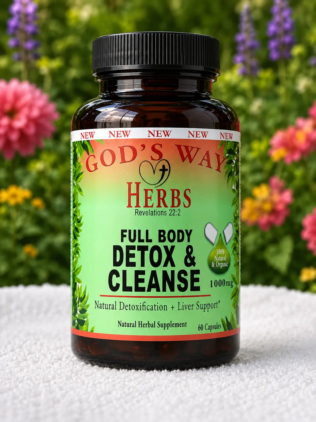 A FULL BODY DETOX & CLEANSE and liver support Supplement.