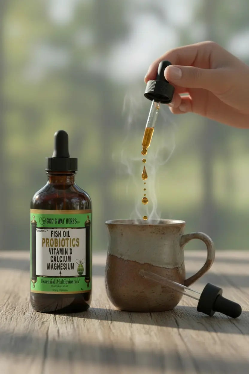 Plant-based Multi Mineral Herbal tincture 2oz.