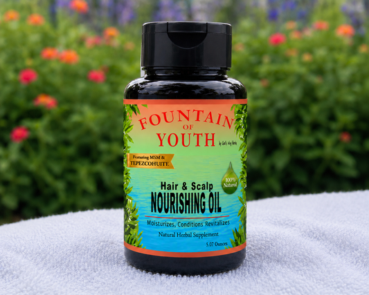 Hair & Scalp Nourishing Oil (5.07oz) herbal formula by God's Way Herbs