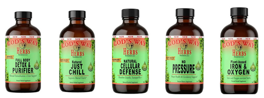 Herbal Tonic Package, Iron and Nutrient Support, brain health support. heart health supoort, full body cleanse support, cellular wellness support