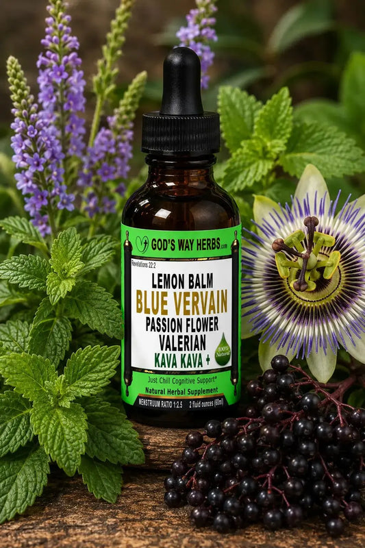 Calming Herbal tincture, stress, mood and better sleep tincture.