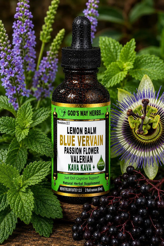 Calming Herbal tincture, stress, mood and better sleep tincture.