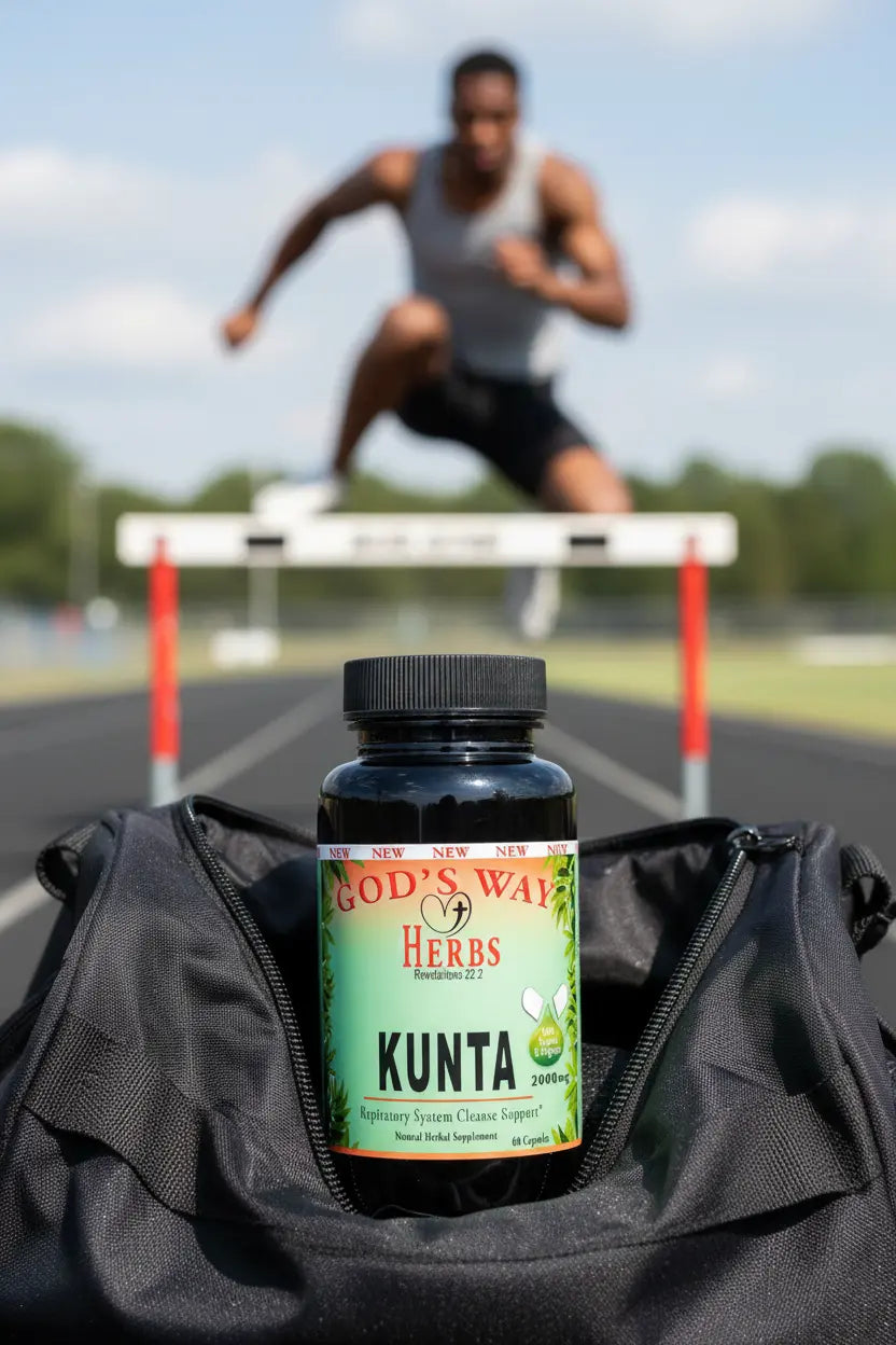 Kunta Lung Support Supplement (Respiratory Health) God's Way Herbs