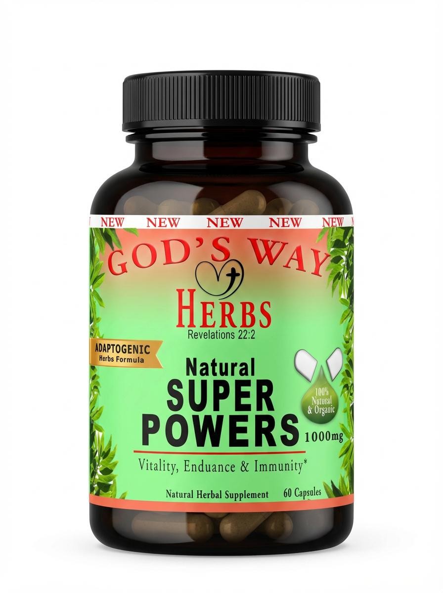 Suerpowers 60ct adaptogenic herbal supplement formulassupport or energized feeling, boosting immunity and better mood support., with ashwagandha, astragalus echinacea, black walnut, panax ginseng, maca, rhodiola, shizandra berries, and more!