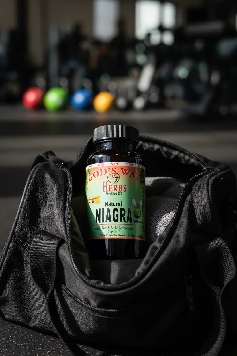 Man Power (Male Vitality Support Supplement) God's Way Herbs