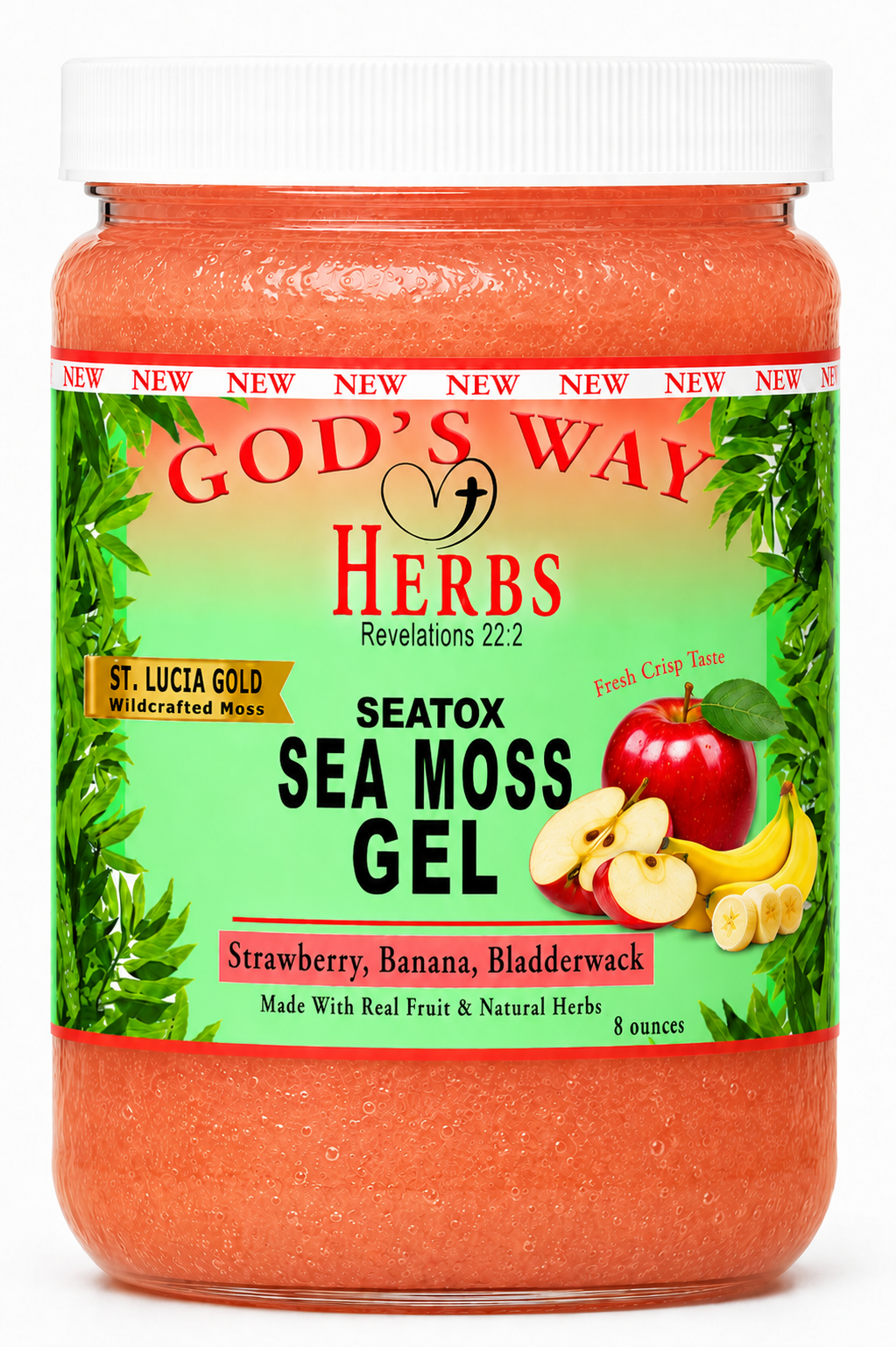 St. Lucia Gold Sea Moss Gel