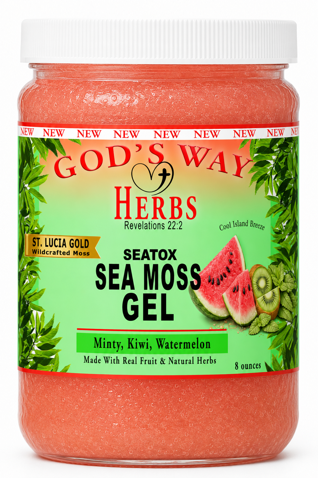 St. Lucia Gold Sea Moss Gel
