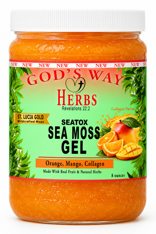 St. Lucia Gold Sea Moss Gel