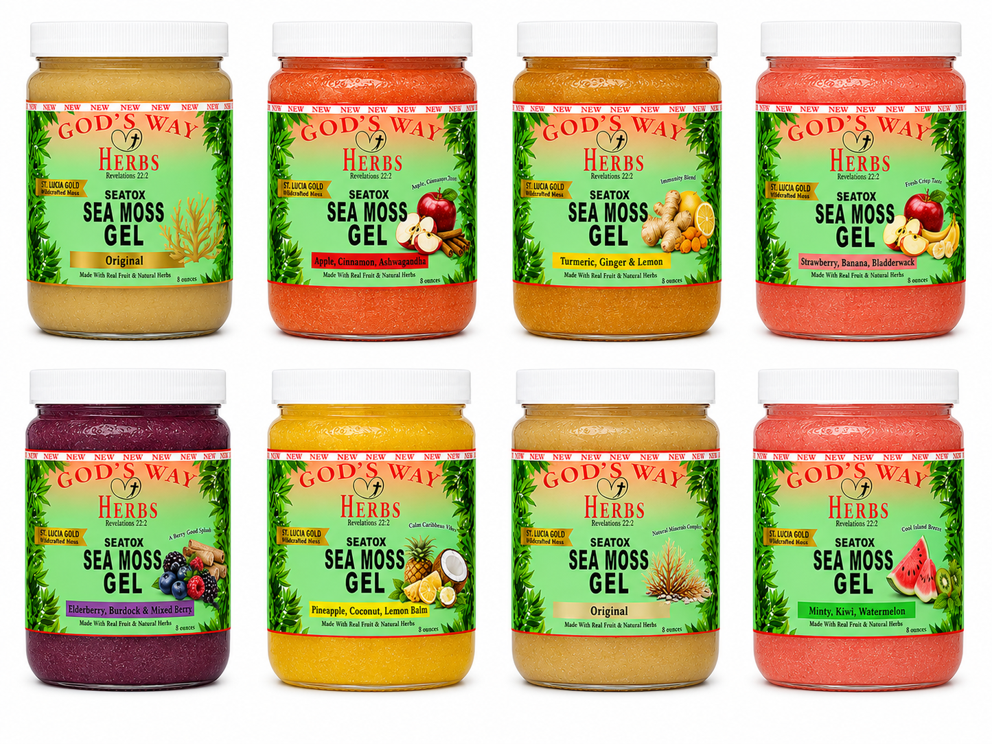 St. Lucia Gold Sea Moss Gel