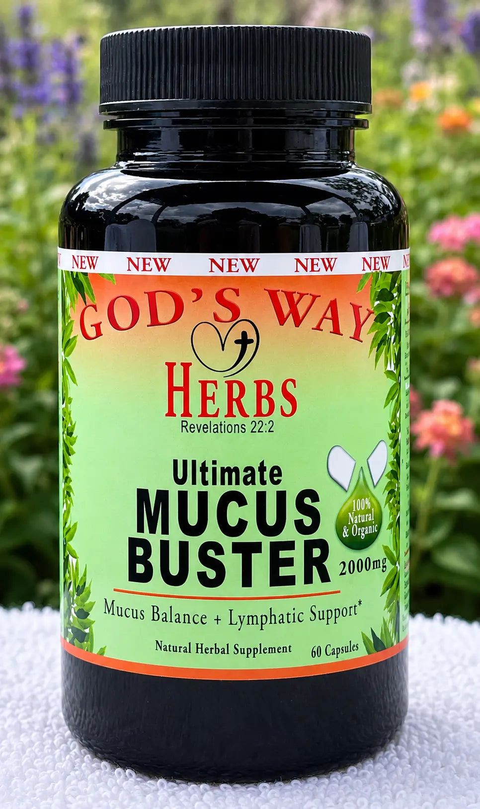 Ulimate Mucus Buster Mucus Balance Support Supplement 60ct