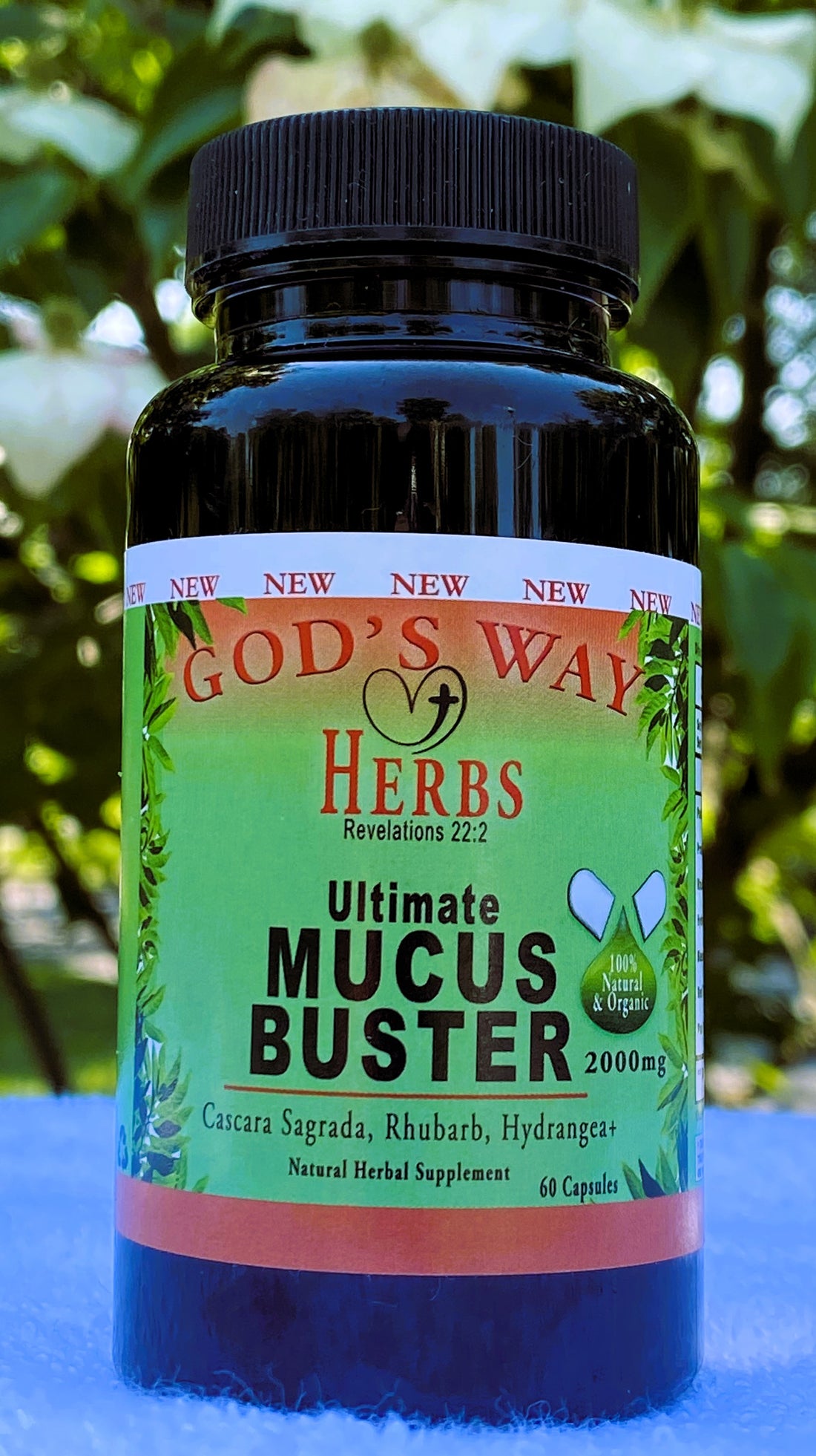 Ultimate Mucus Buster by God's Way Herbs Dr. Sebi inspired Natural