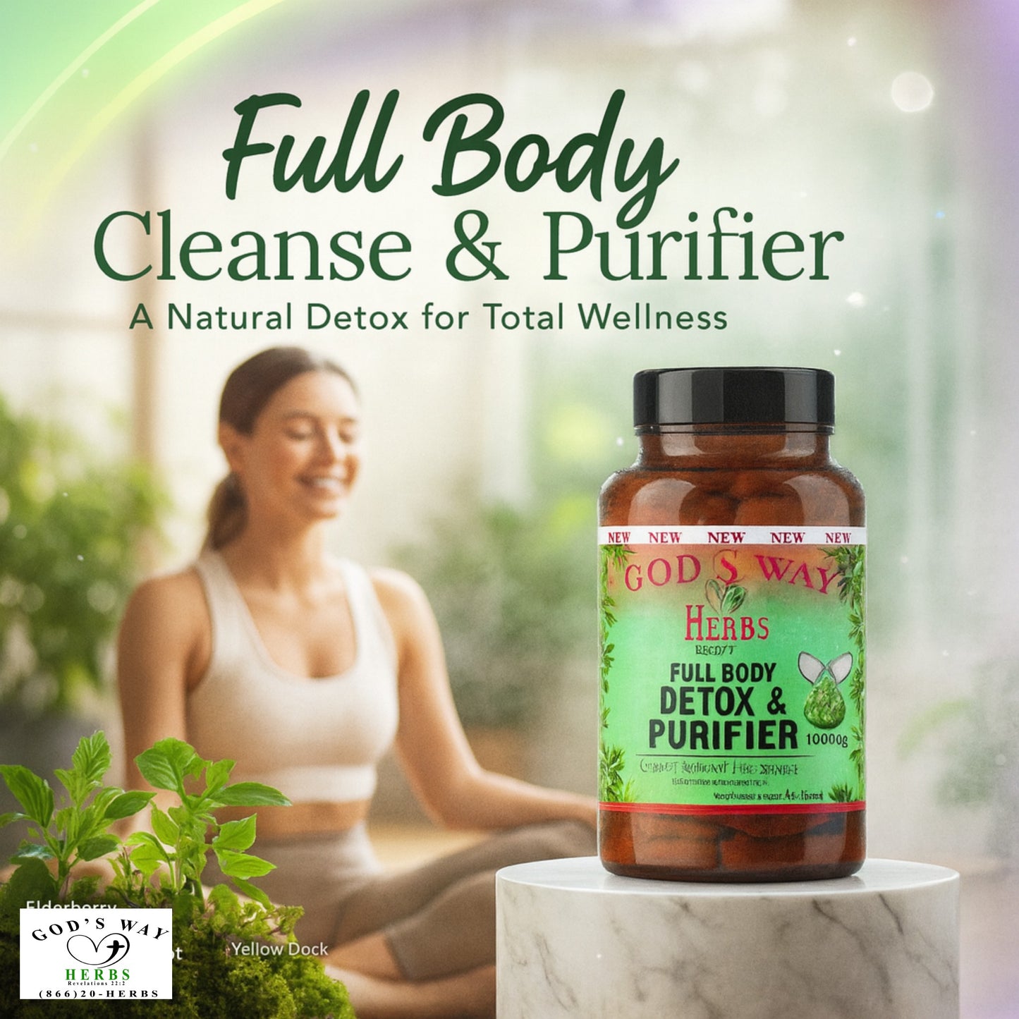 Full Body Cleanse & Purifier by God's Way Herbs